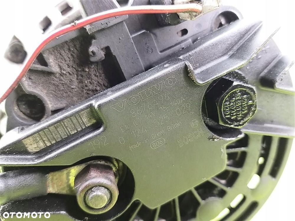 Alternator Volvo S80 I 2.4D 163KM 1998-2004 BOSCH 140A 0124525029  8676496 - 6