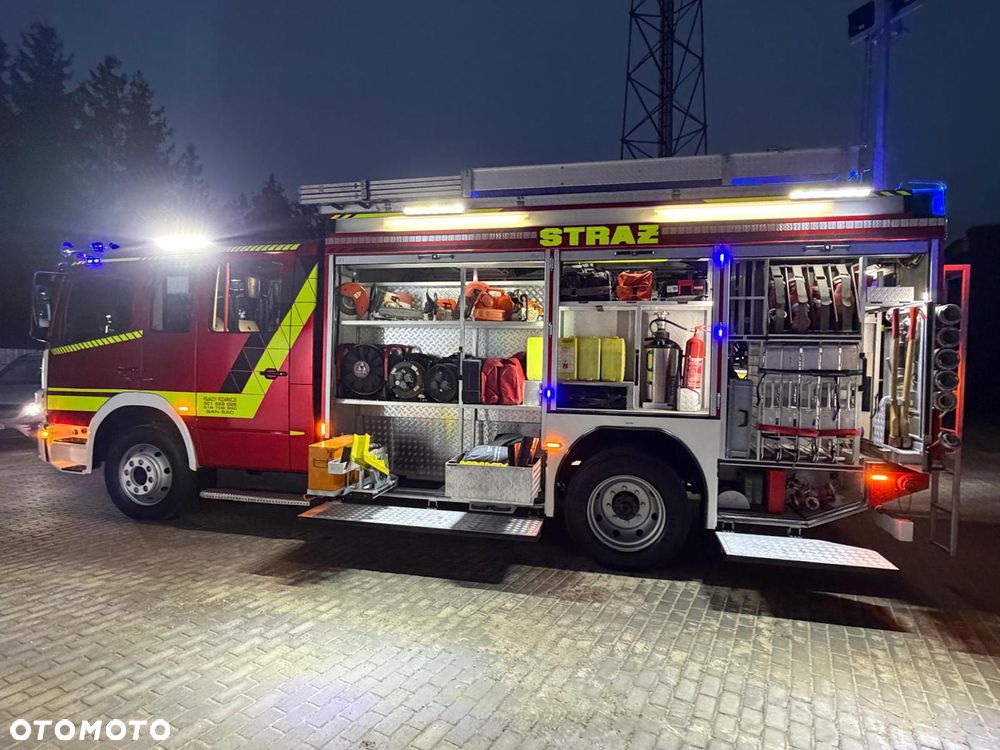 Mercedes-Benz Mercedes Atego GBA Wóz Strażacki Woda+Piana, Wysokie prześwity, Maszt oświetleniowy - 13