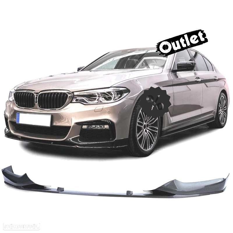 C010012C1 SPOILER DIANTEIRO PARA BMW SERIE 5 G30 G31 17- M PERFORMANCE LOOK CARB - 1