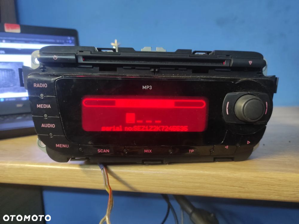 RADIO SEAT MP3 5P0035153B ROZKODOWANE LEON 2 ALTEA TOLEDO 3 4 ALHAMBRA IBIZA 4 WYSYŁKA !!!! - 2