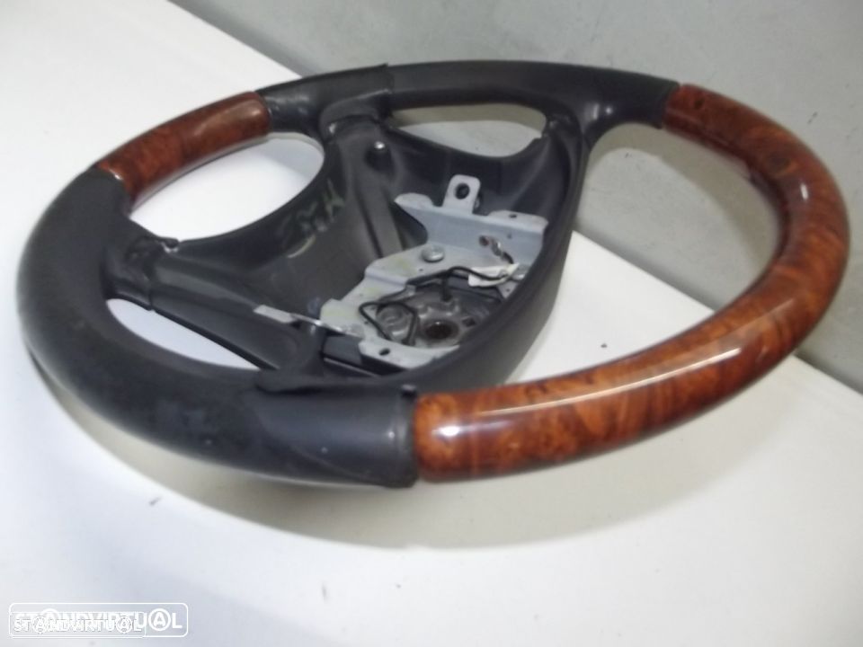 volvo S 40 volante em madeira e couro - 1