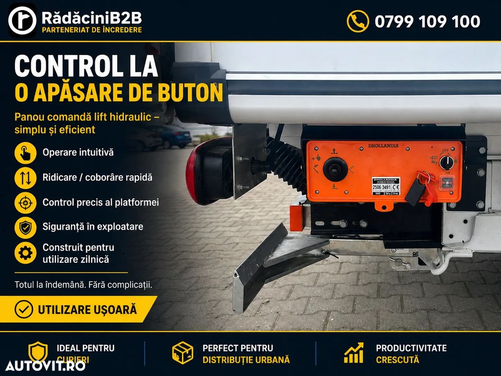 Opel Movano BOX marfuri generale cu lift 750 kg - 8