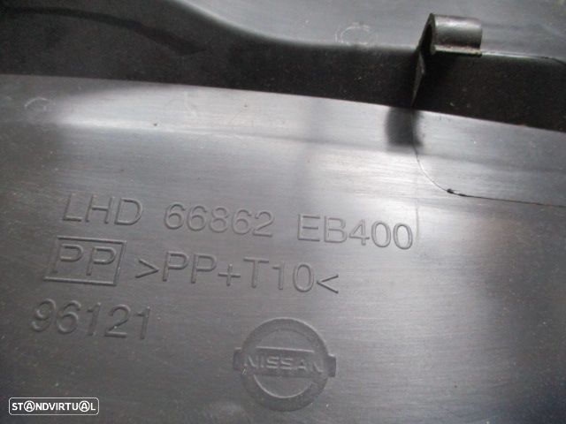 Grelha Friso 66862EB400 NISSAN NAVARA D40 2005 2.5 DCI 174CV 5P CINZA Frente TORPEDO - 3