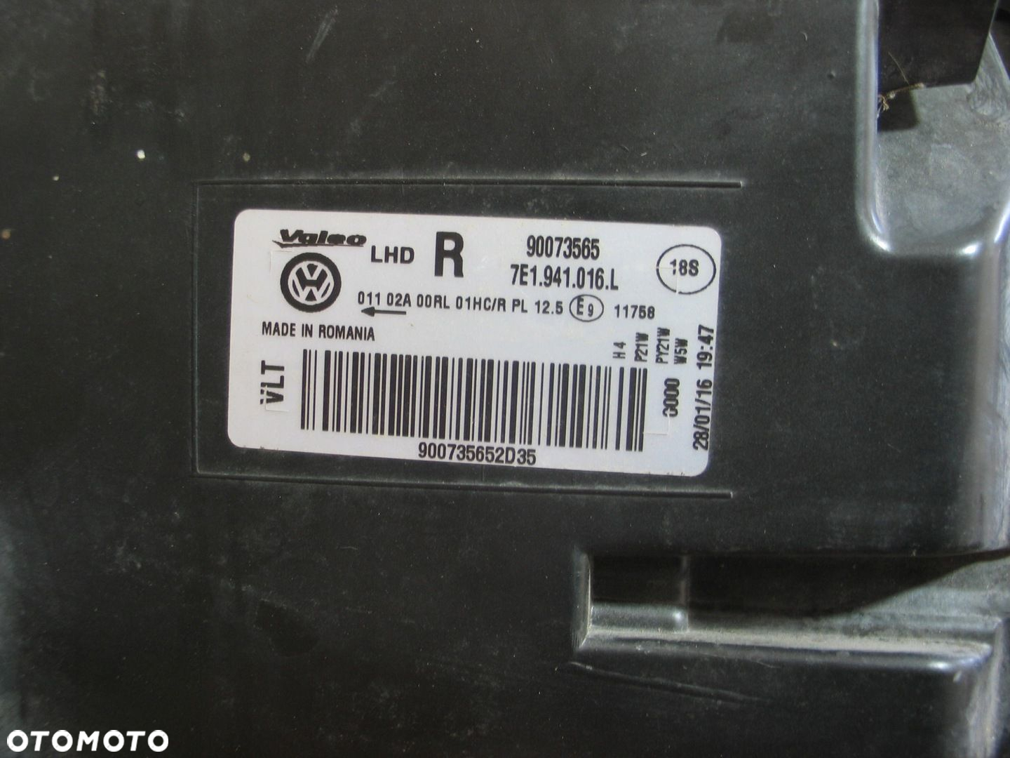 lampa przod vw T5 lift T6 7E1941016L europa - 12