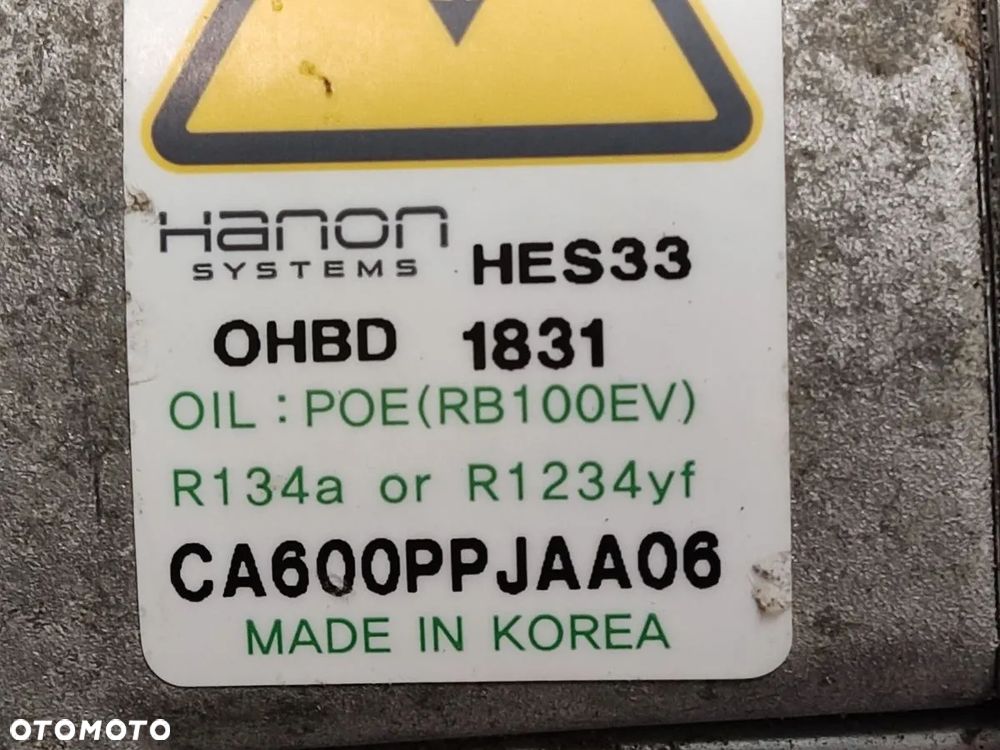 HYUNDAI KONA EV 18-20 r Kompresor Klimatyzacji - 9