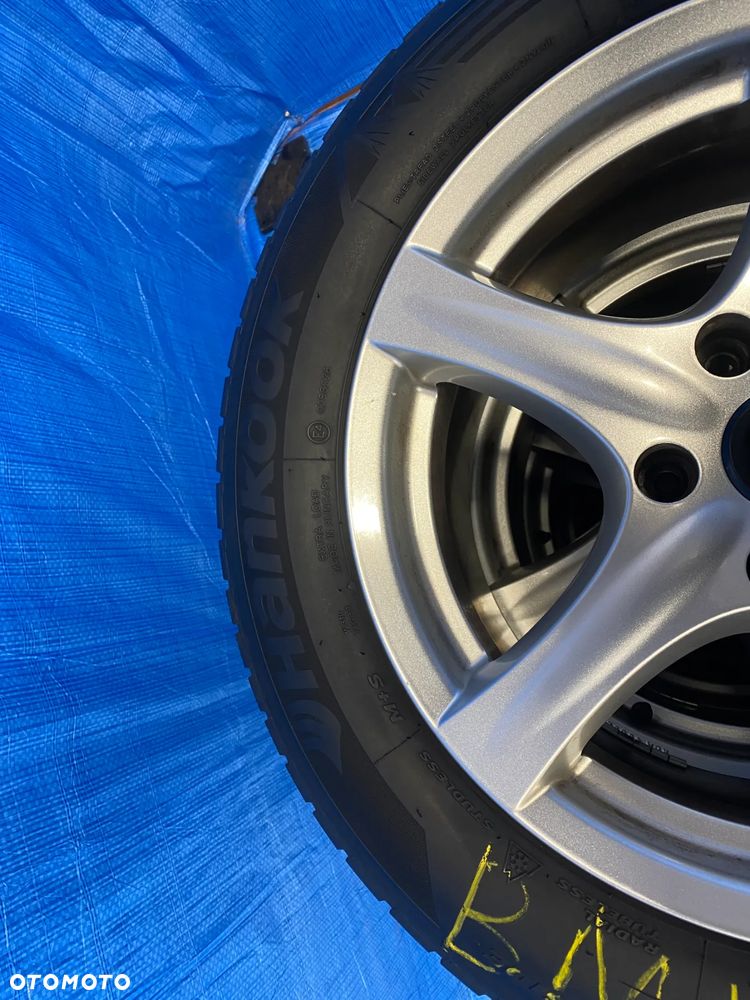KOŁA KOŁO FELGA ALUMINIOWE ALUSY RONAL 8J 17" 5X120; 72,6mm ET35 OPONY HANKOOK 5,7mm BMW X1 X3 X5 3 SERIA 5 SERIA - 6