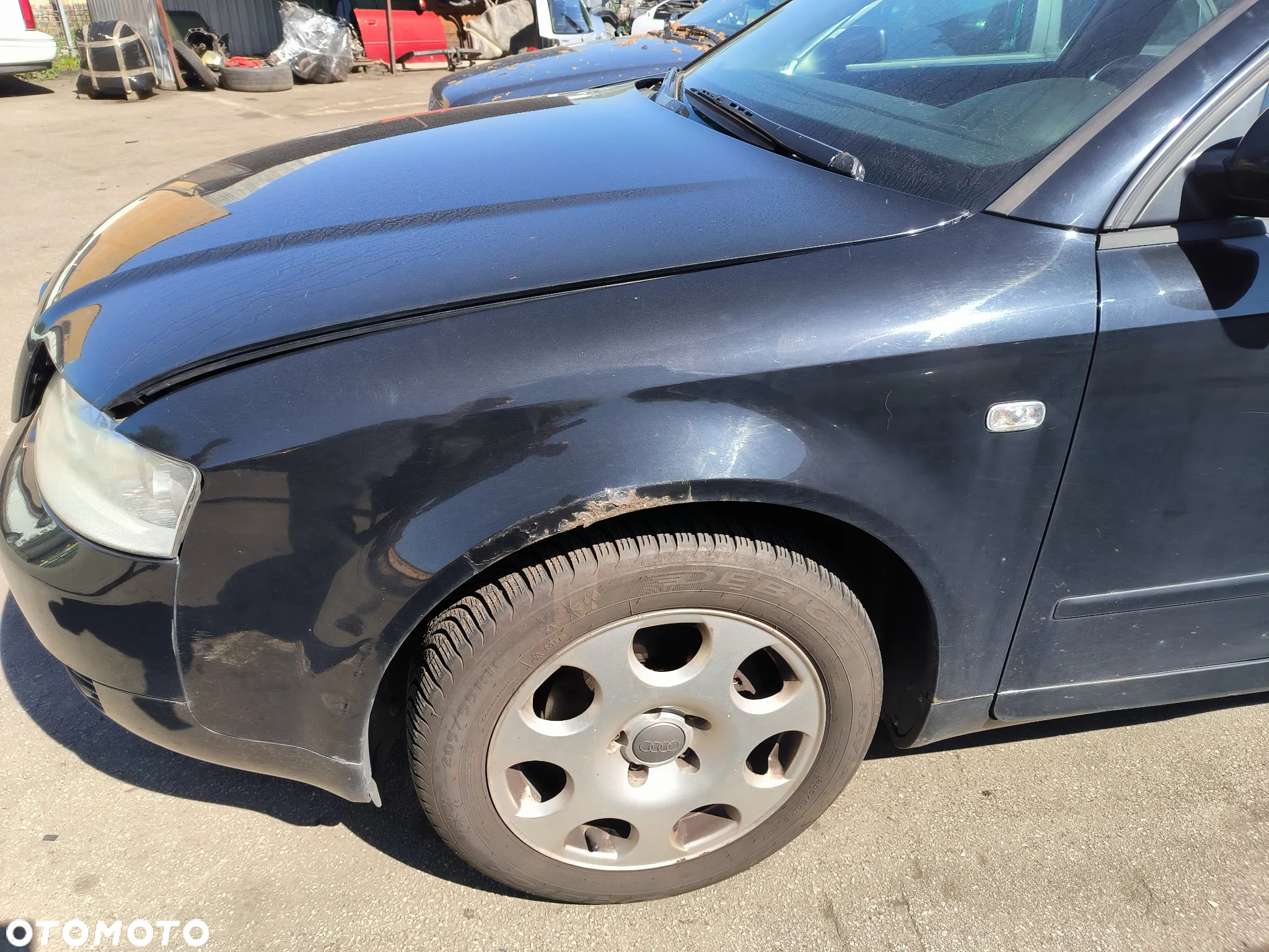 Maska pokrywa silnika Audi A4 B6 LY9B - 5