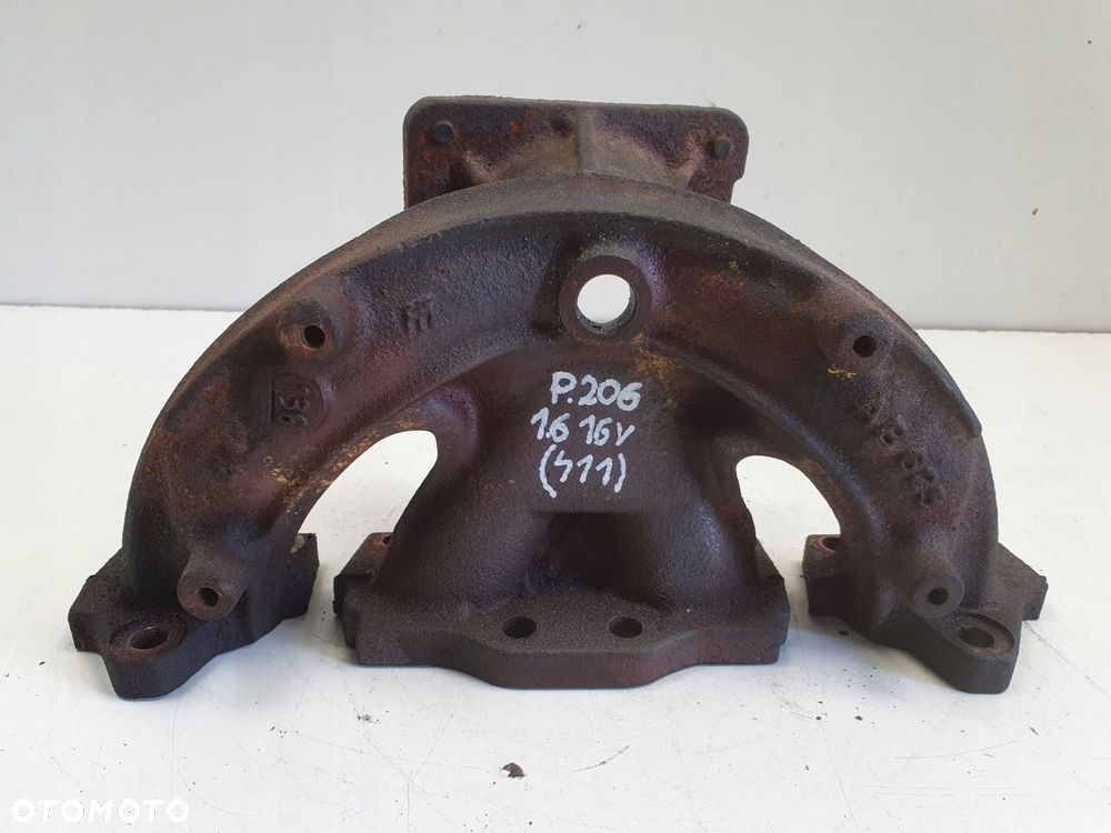 Peugeot 206 1.6 16V KOLEKTOR WYDECHOWY NFU 109KM - 1