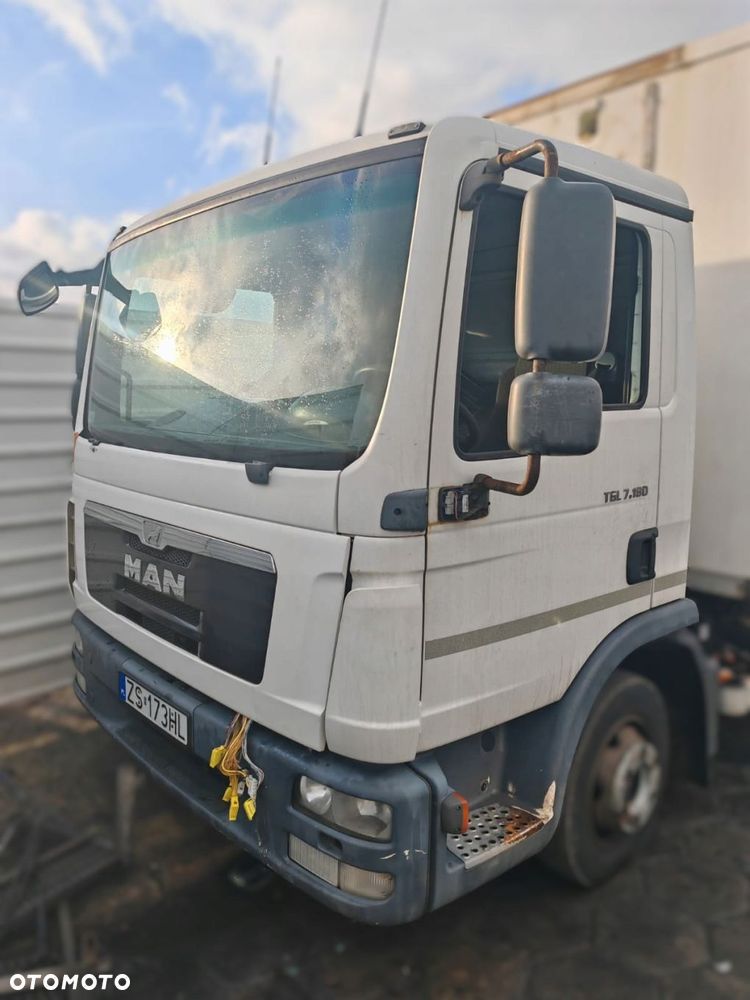 SZKIELET KABINA DZIENNA MAN TGL TGM BIAŁA - 1
