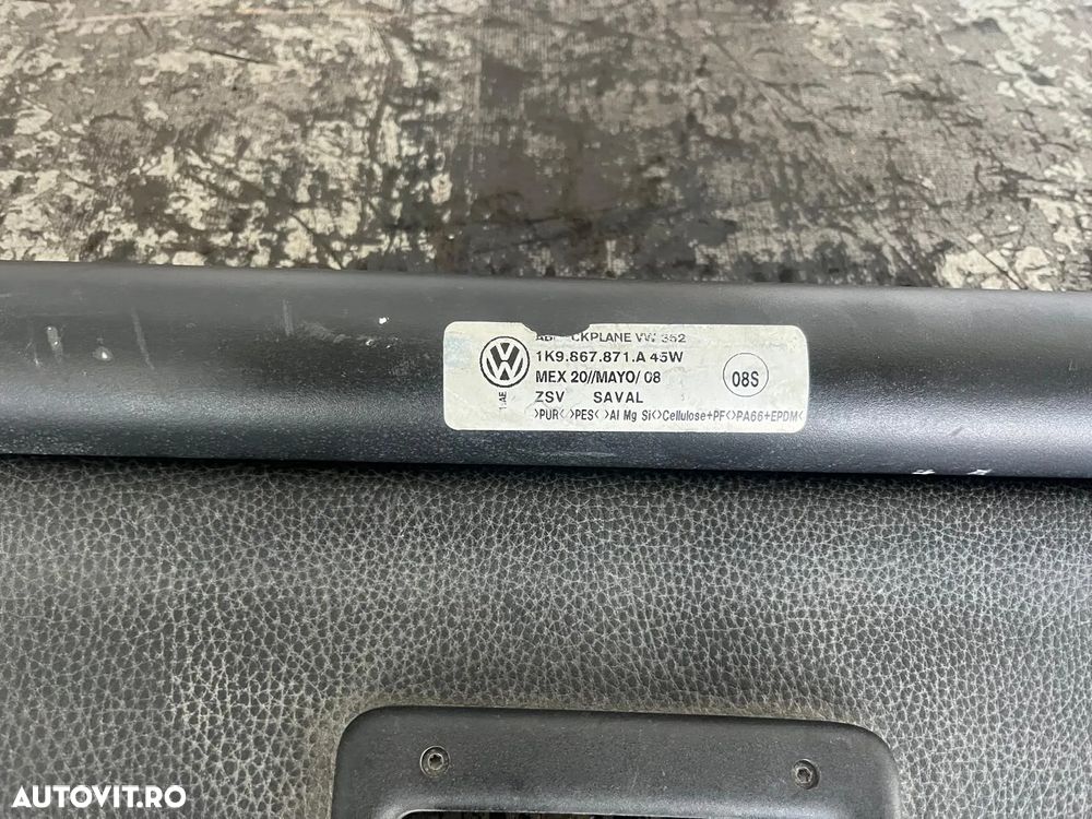 Rulou porbagaj Vw Golf 6 Break/Combi Cod Produs 1K9867871A45W - 4