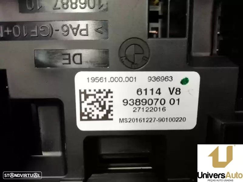 CAIXA RELÉS / FUSÍVEIS BMW 1 2017 -938907001 - 3