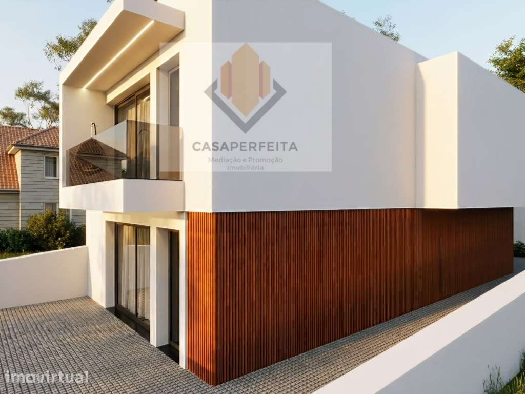 Moradia T3 Nova com Fabuloso Logradouro em Terreno com 600m2 - Erme... - Grande imagem: 5/34
