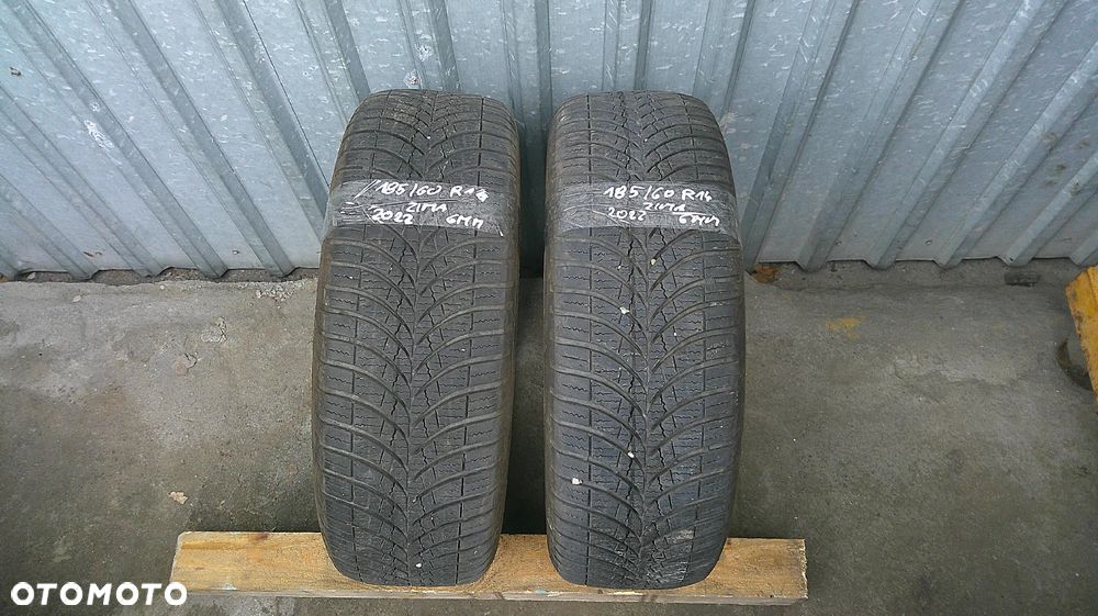 OPONY ZIMOWE 185 60 14 GOODYEAR 2SZT - 1