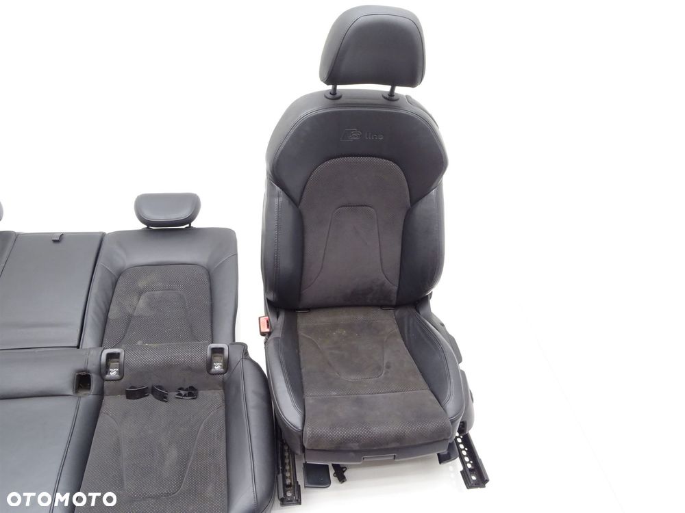 Fotele kanapa siedzenia komplet s-line półskóra 8t0880242d audi a5 8t coupe - 5