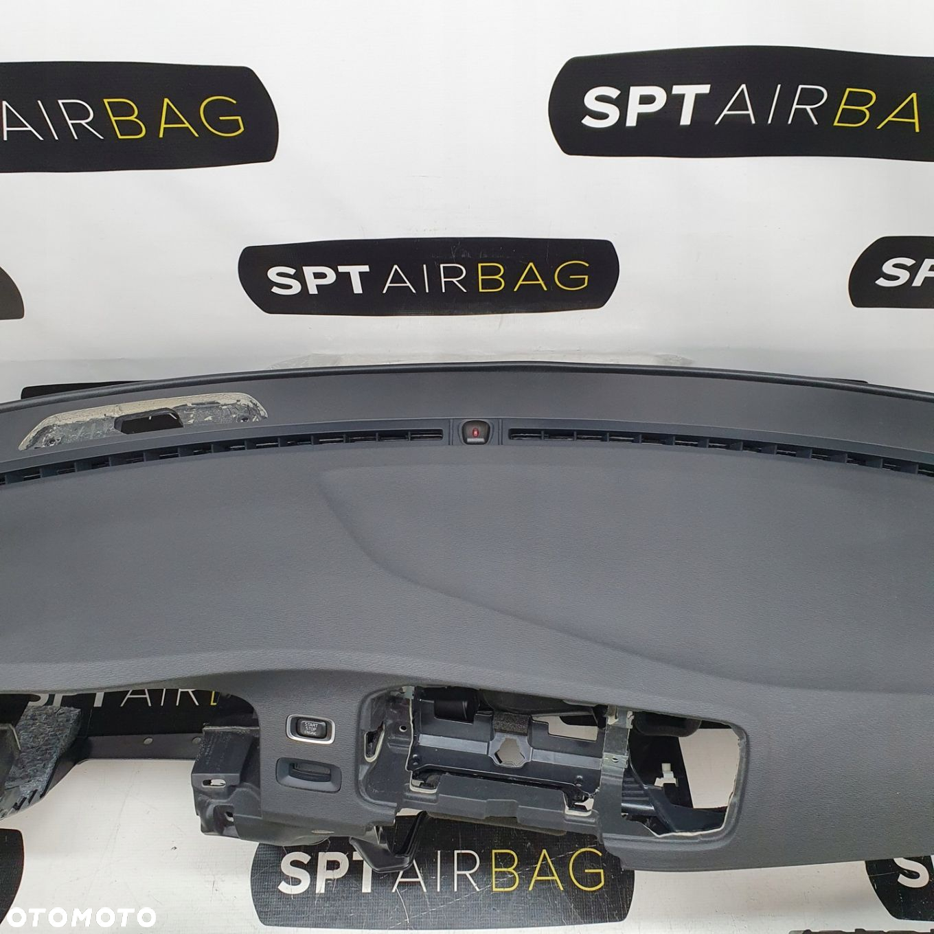 VOLVO S60 V60 II DESKA ROZDZIELCZA KONSOLA KOKPIT PULPIT PODUSZKI AIRBAG AIR BAG PASY NAPINACZ KIT SET - 3