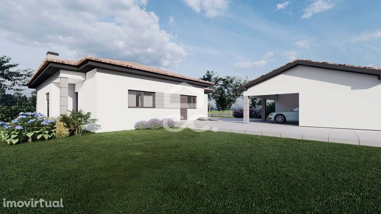 Terreno com projeto aprovado para moradia moderna e anexo em Assureira - Grande imagem: 4/16