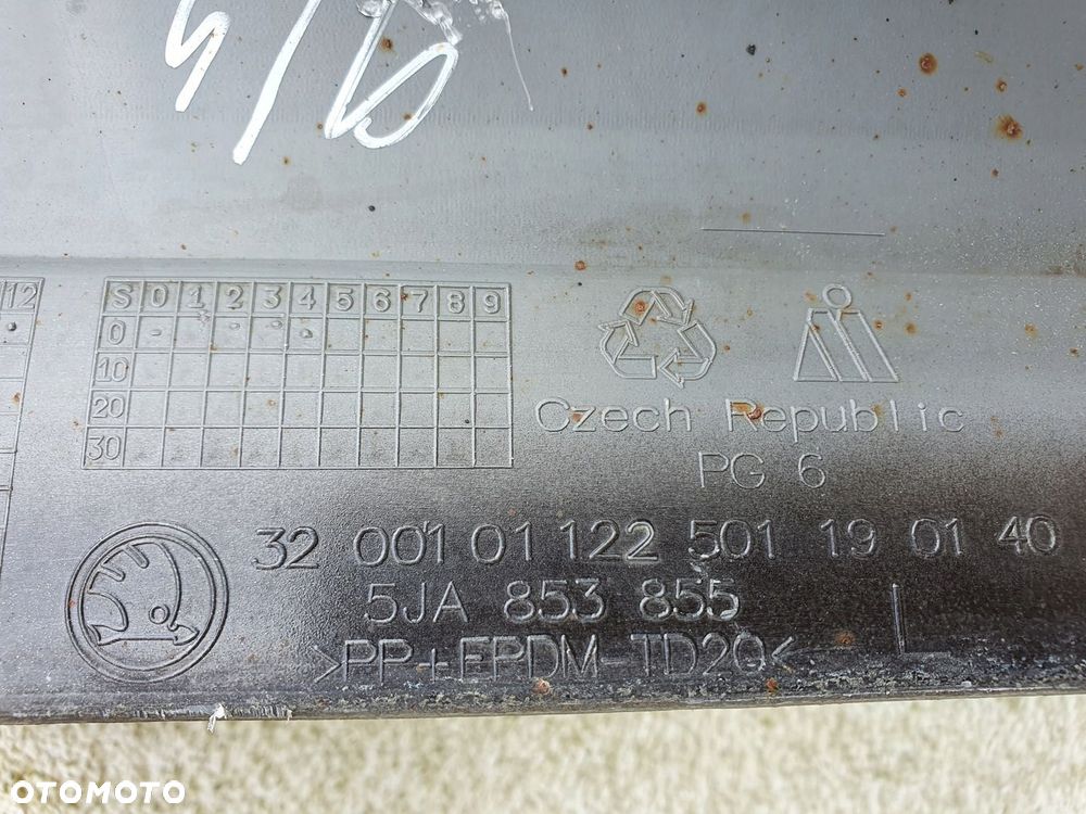 Listwa progowa lewa Skoda Rapid Monte Carlo 5JA 853 855 - 8