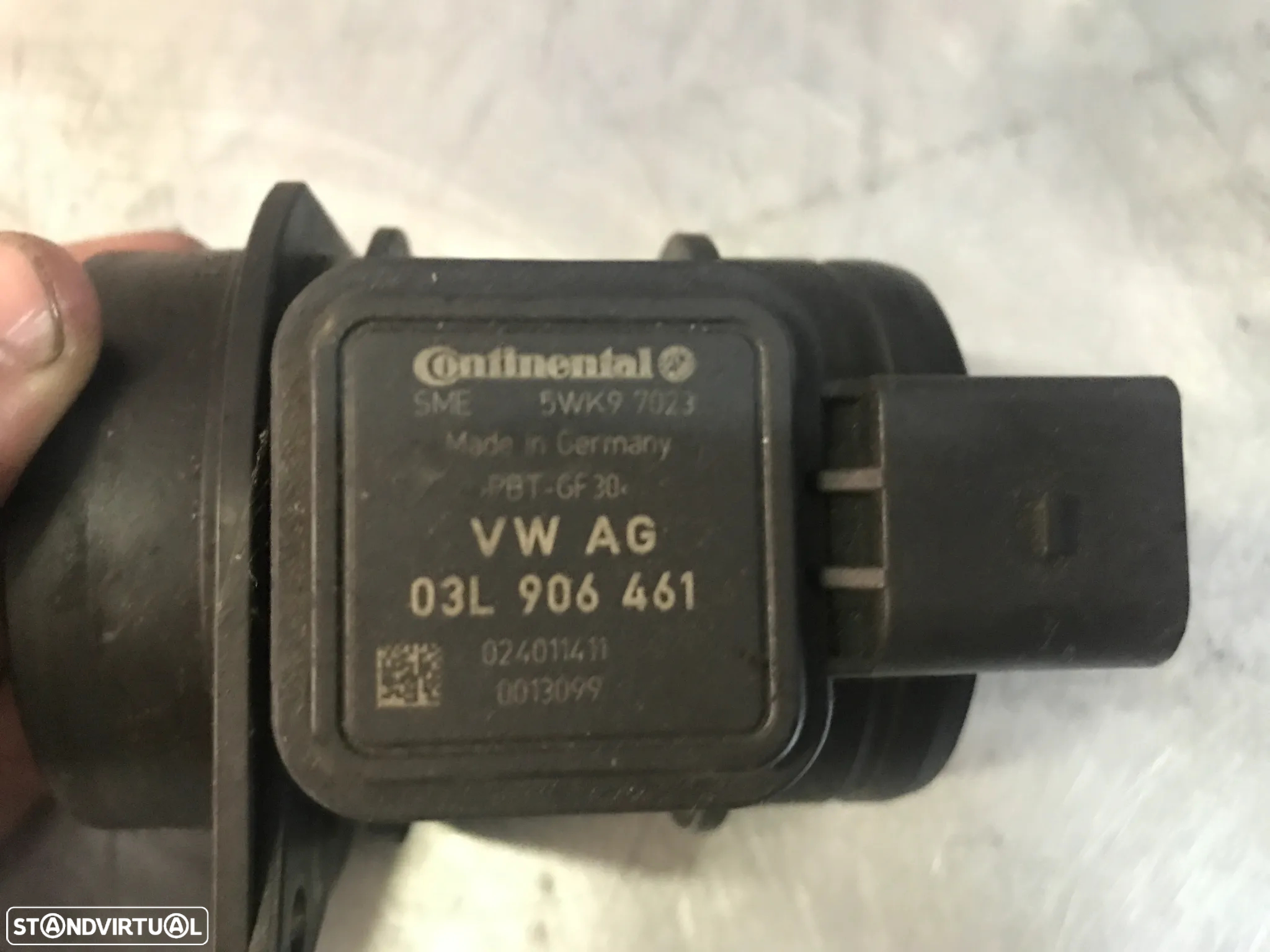 MEDIDOR DE MASSA DE AR VOLKSWAGEN / SEAT / AUDI / SKODA 1.6TDI 2.0TDI 03L906461 - 3