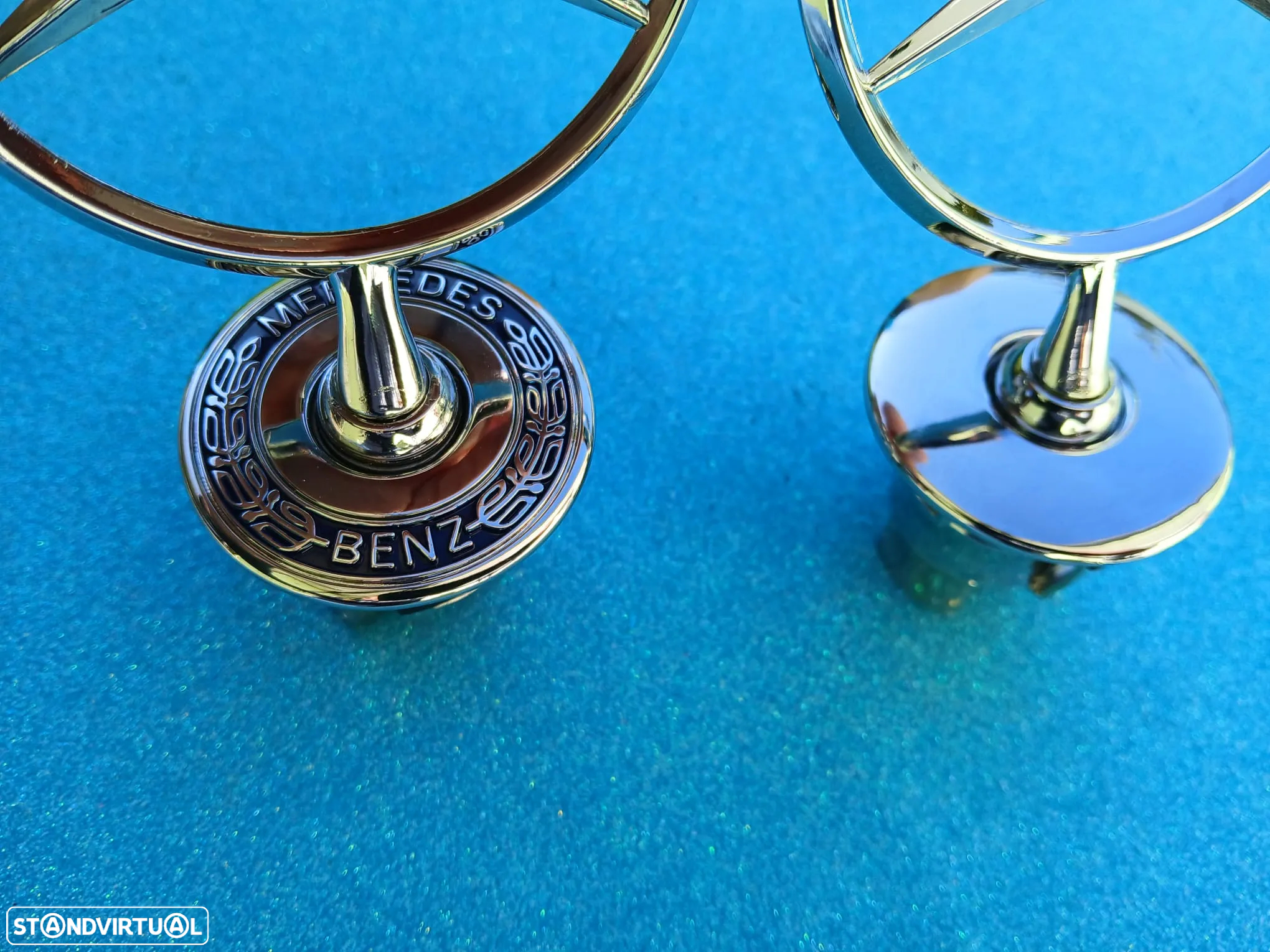 Emblema estrela capo Mercedes w204 w205 w203 w211 w212 w213 w210 w124 w126 w140 w168 w169 w176 w190 w202 w221 w222 - 2