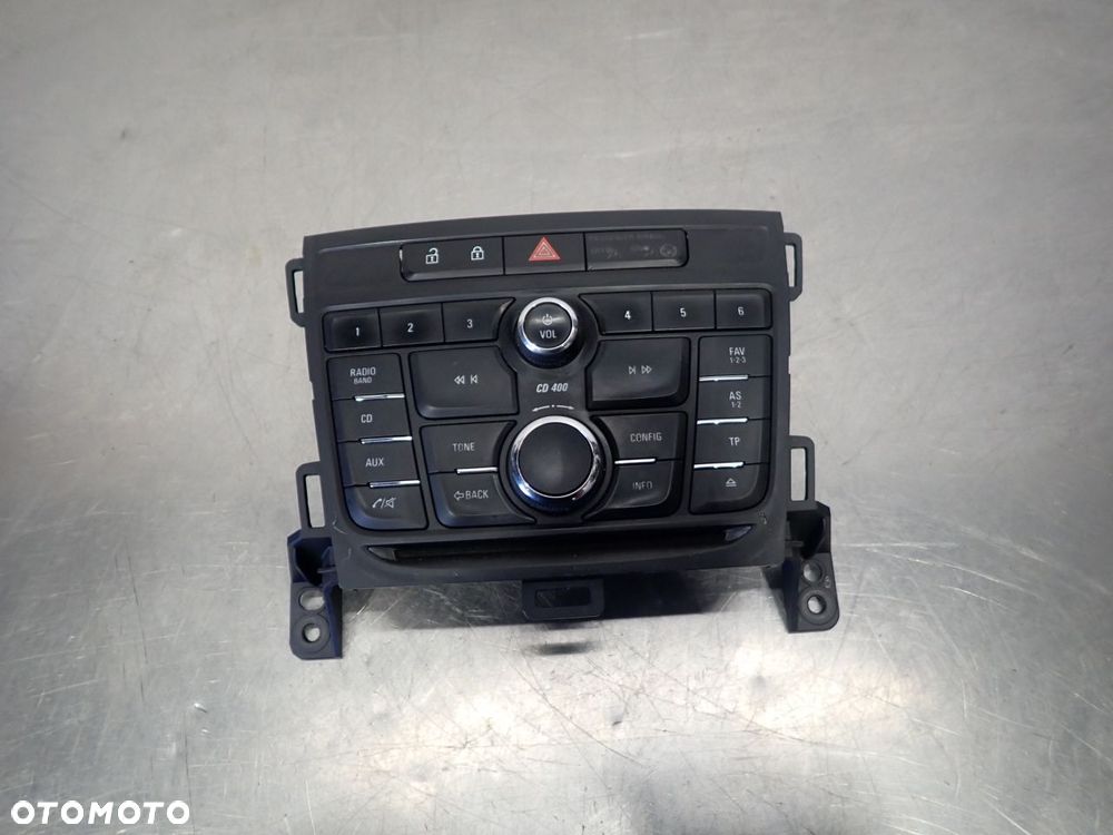 PANEL STEROWANIA RADIA OPEL ZAFIRA C TOURER 13443052 - 1