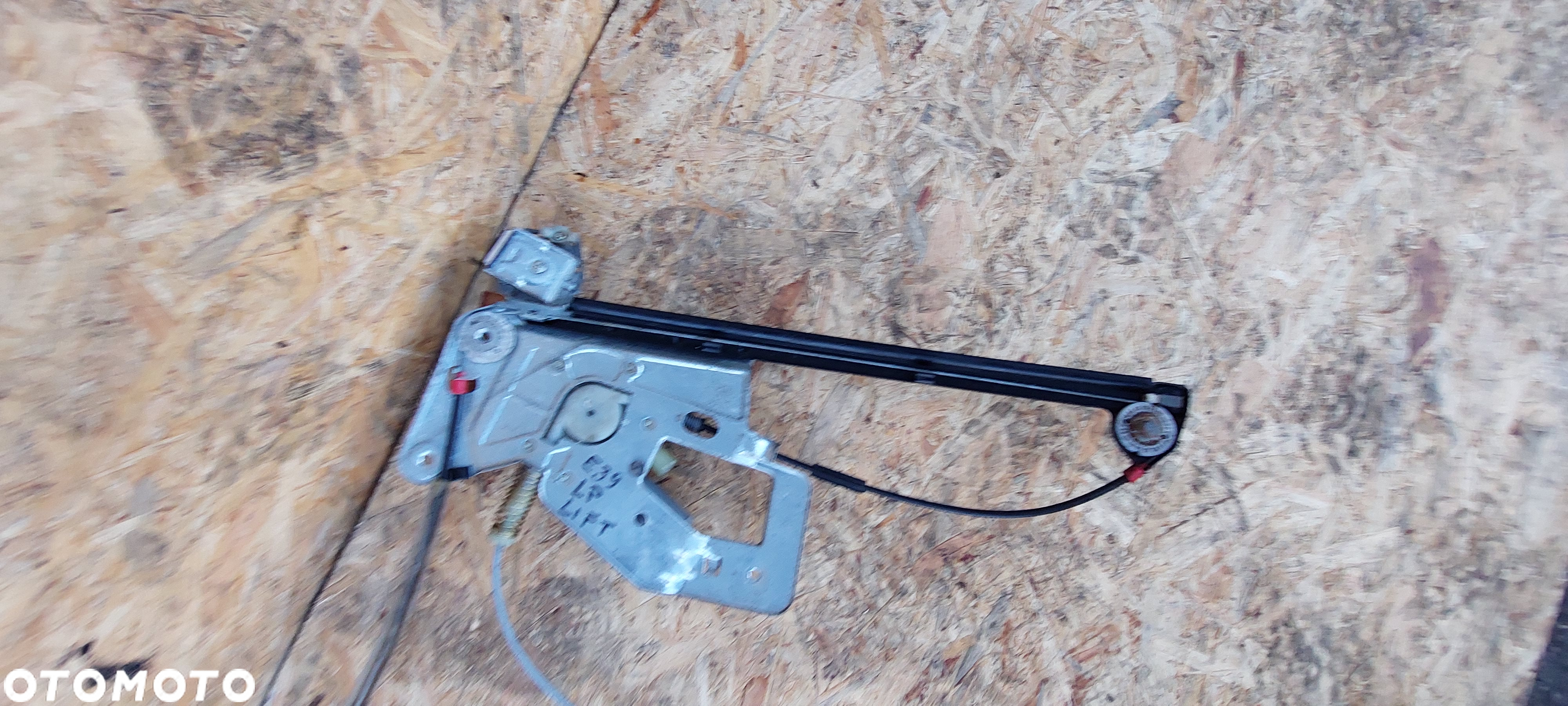 BMW E39 PODNOŚNIK SZYBY LEWY PRZÓD PRZEDNI MECHANIZM - 2