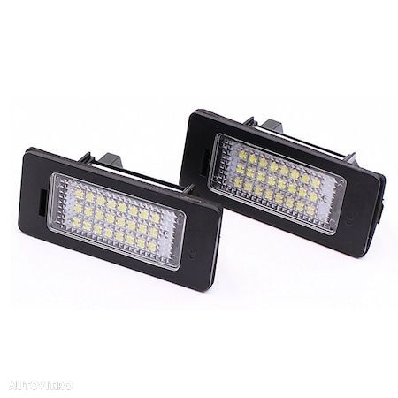 Set Lampi LED numar inmatriculare pentru BMW E90 E91 E60 E61 X5 X6 E39 - 4