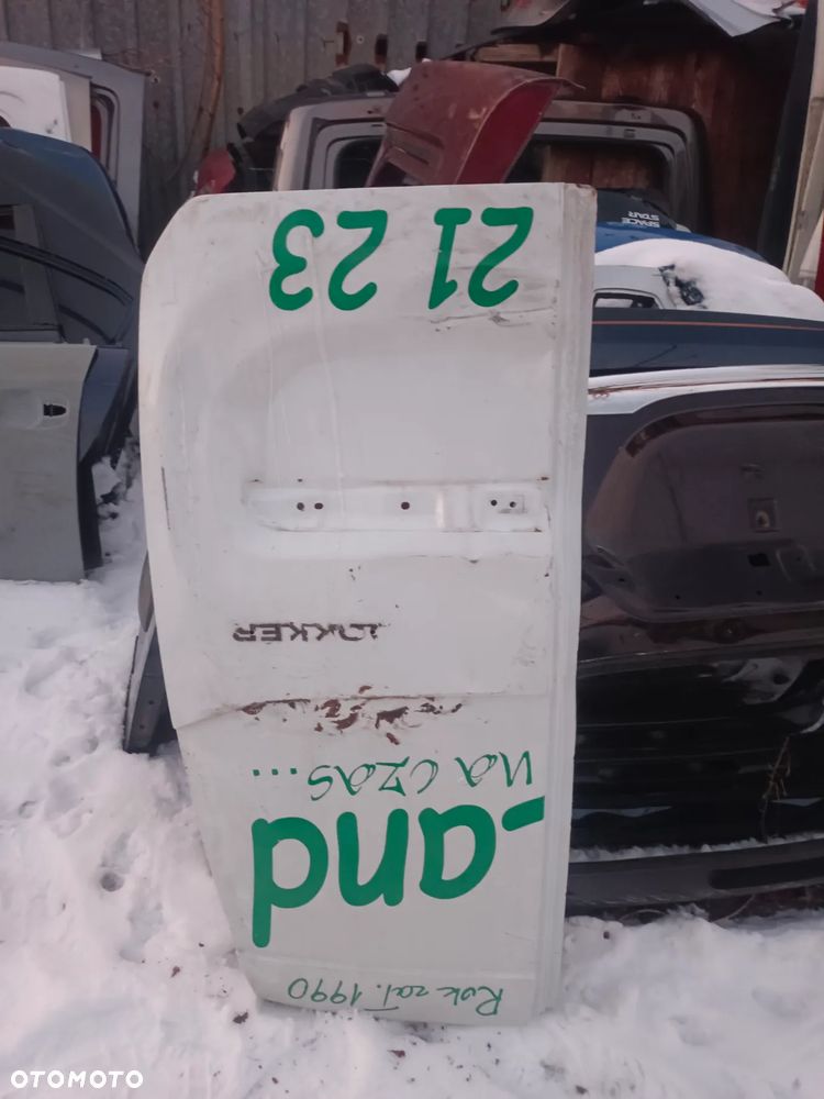 dacia dokker drzwi tylne tył prawy prawe lewe skrzydło - 2