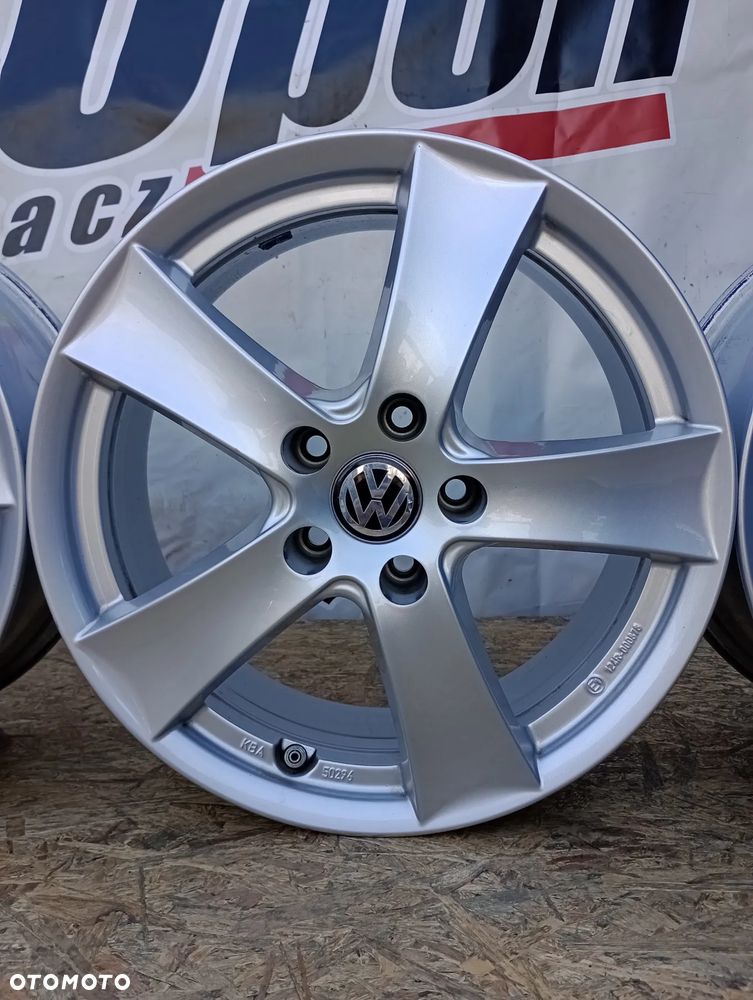 FELGI ALUMINIOWE 5x112 R17 7J ET40 DEZENT VOLKSWAGEN ARTEON BEETLE CADDY CC GOLF JETTA PASSAT SCIROCCO SHARAN TOURAN T-ROC TAYRON SKODA SEAT AUDI - 5