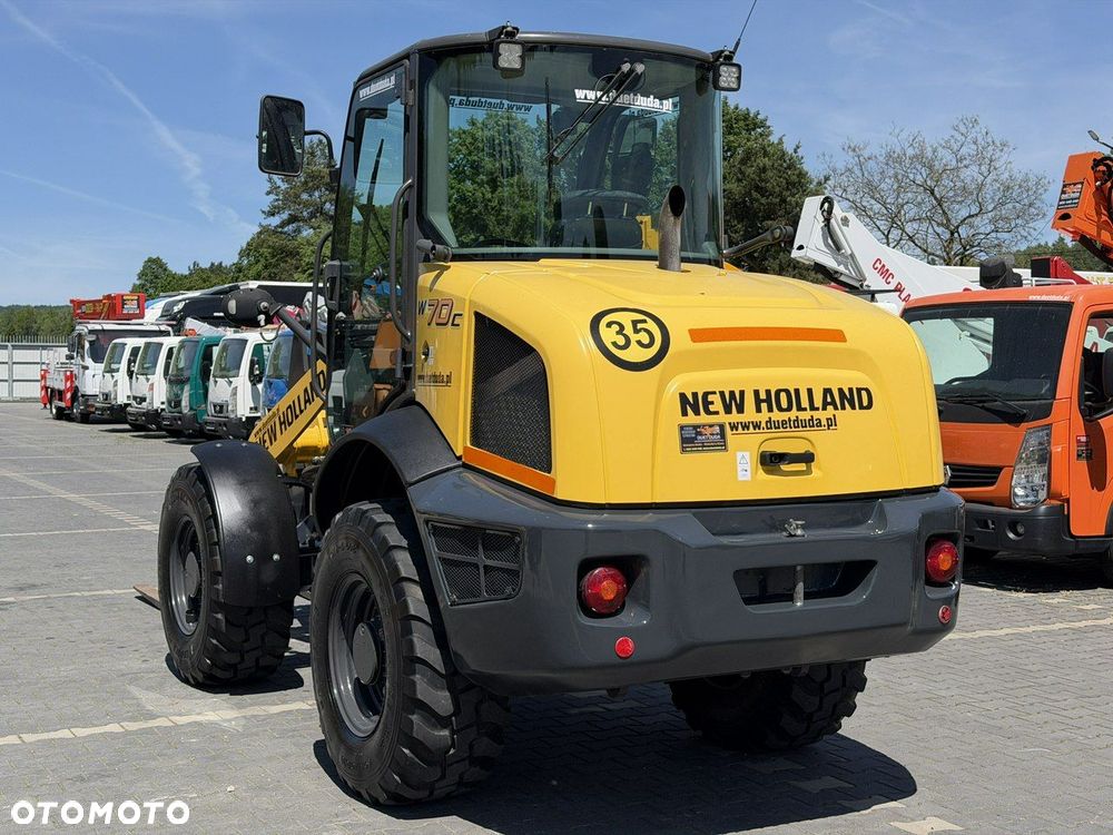 New Holland W70C Compact Widły + Łyżka Jak Nowa 1000 mth Klimatyzacja - 16