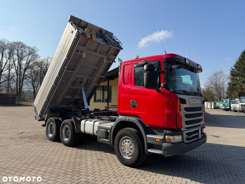 Scania G480 wywrotka 6x4, 3-str., DAUTEL, BORDMATIC, MANUAL, 280 t.km.! - 7