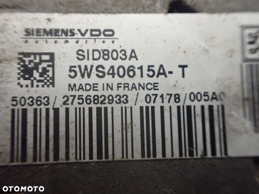 KOMPUTER SILNIKA PEUGEOT EXPERT II 2.0HDI 9664287480 - 4
