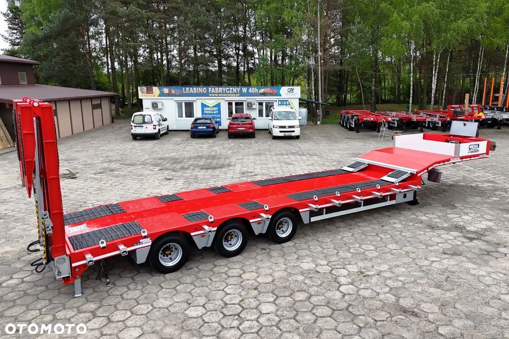 Inny 3 OSIOWA NISKOPODWOZIOWA Z NAJAZDAMI HYDRAULICZNYMI - twarda guma techniczna na pokładzie! - 17