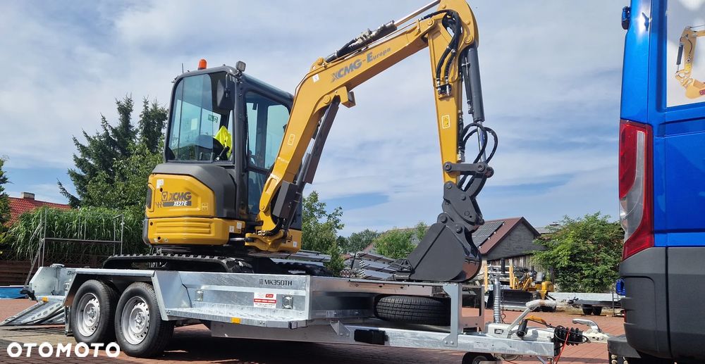 XCMG MINIKOPARKA KUBOTA POWER  XE27E + Przyczepa Nowa !