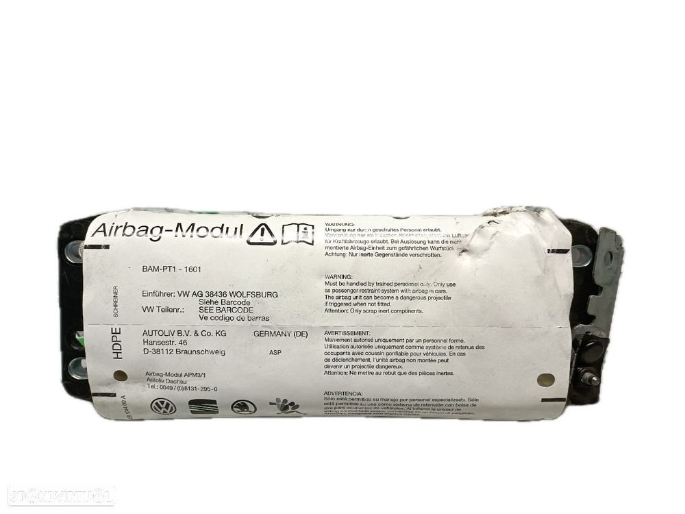 Airbag Passageiro Volkswagen Golf V (1K1) - 1