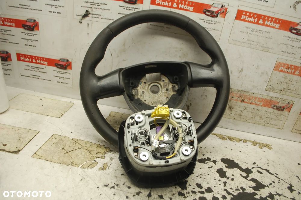 KIEROWNICA + PODUSZKA AIR BAG 3T0419091B 3T0880201 SKODA SUPERB II - 2