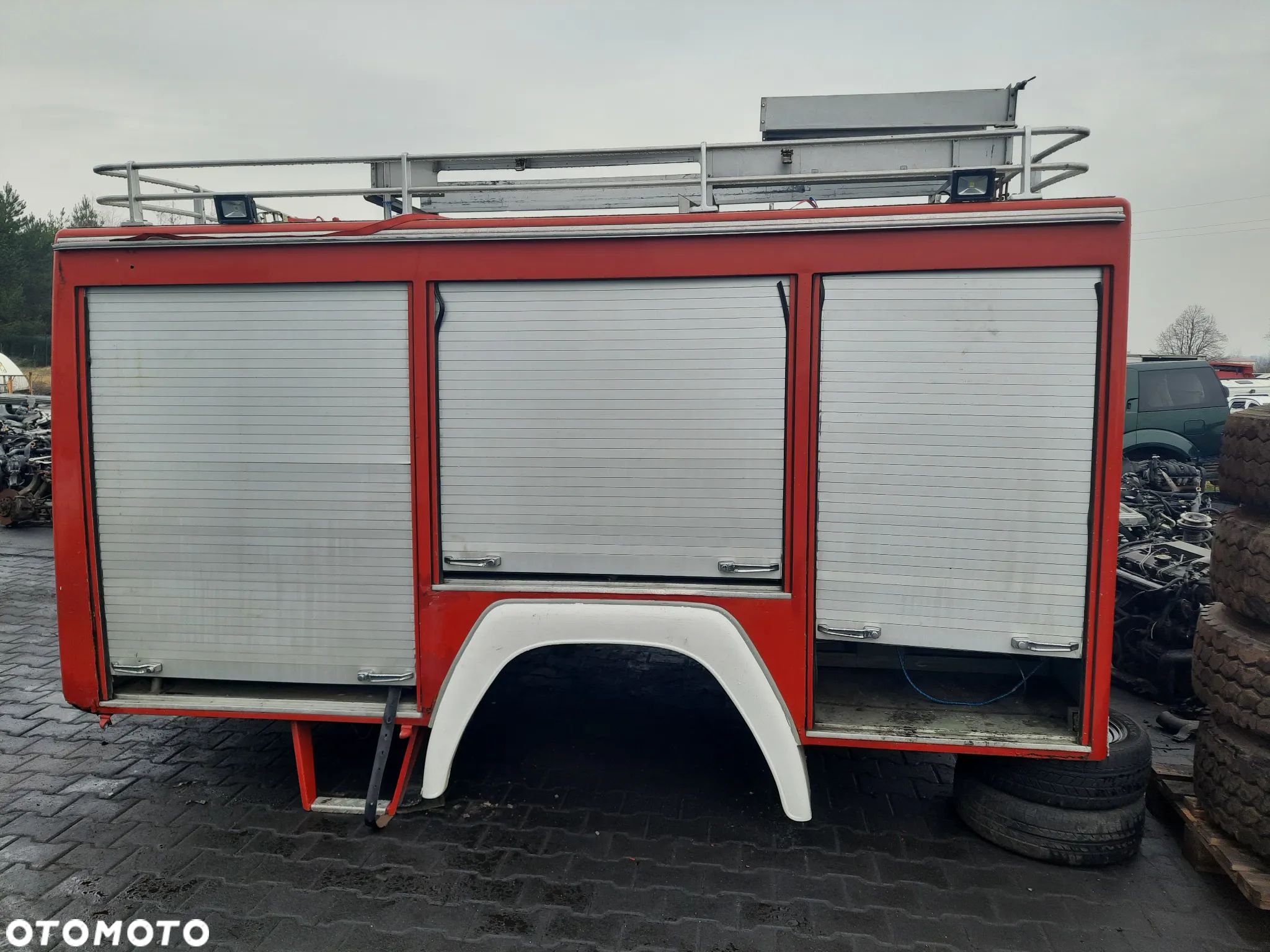Zabudowa wozu strażackiego Magirus-Deutz!! - 1