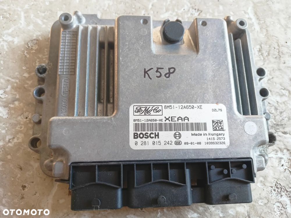 KOMPUTER SILNIKA FOCUS MK2 C-MAX 8M51-12A650-XE 0281015242 - 1