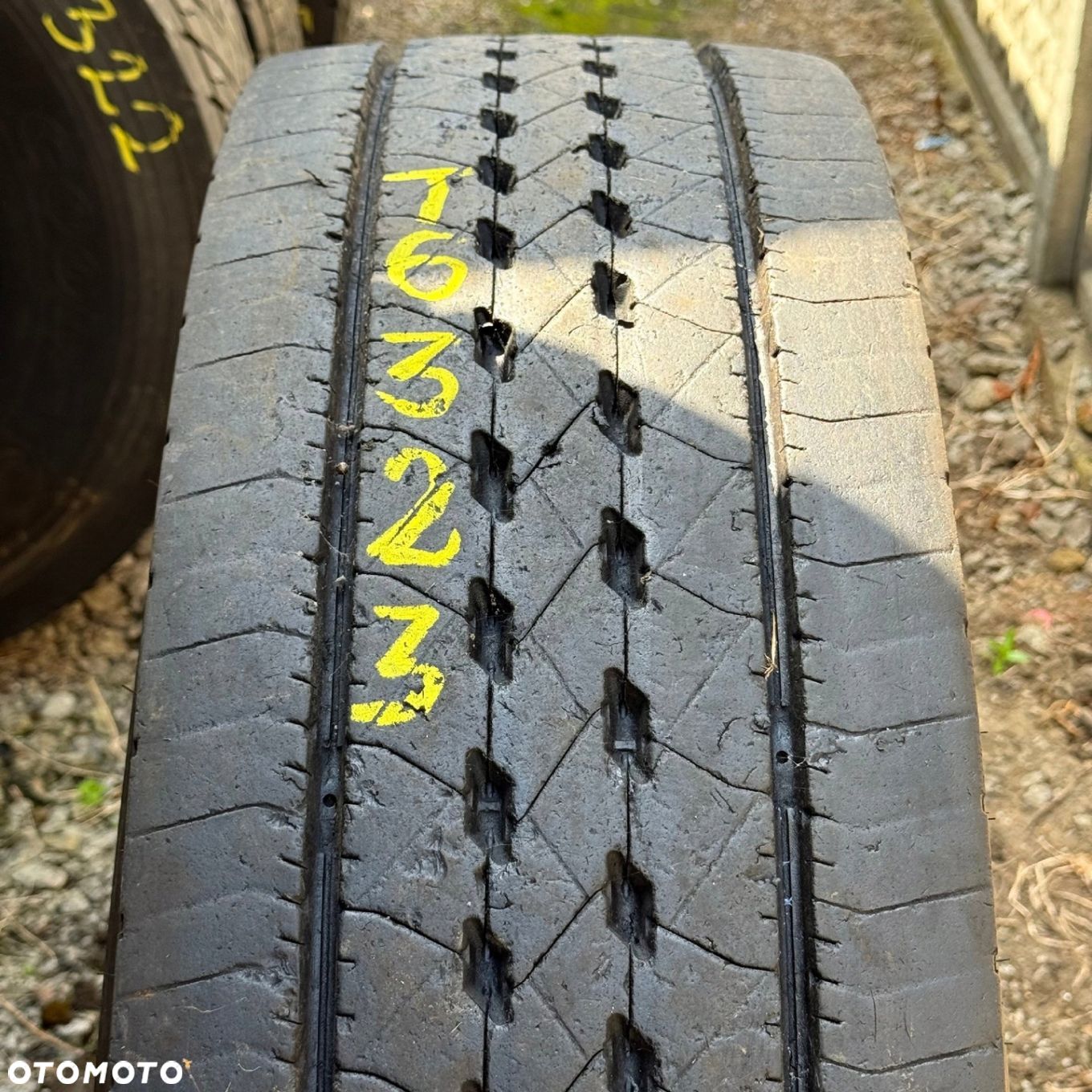 315/80R22.5 GOODYEAR KMAX S GEN-2 13mm 2023r PRZÓD CIĘŻAROWA UŻYWANE T6323 - 1