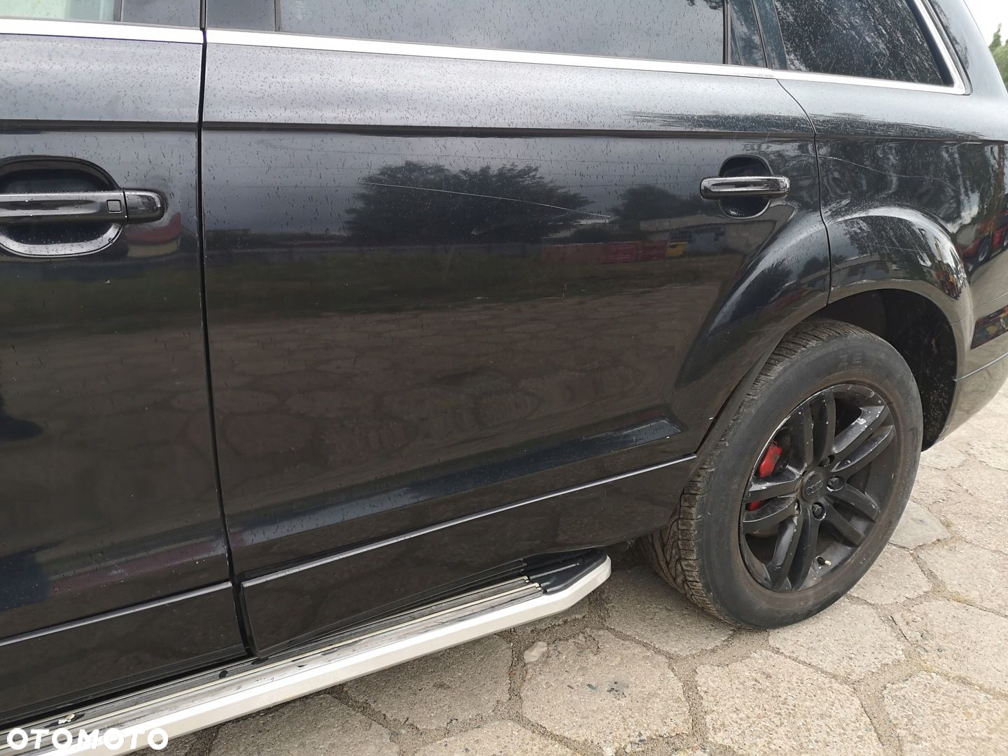 AUDI Q7 4L DRZWI LEWE TYLNE LEWY TYŁ LZ9Y - 5