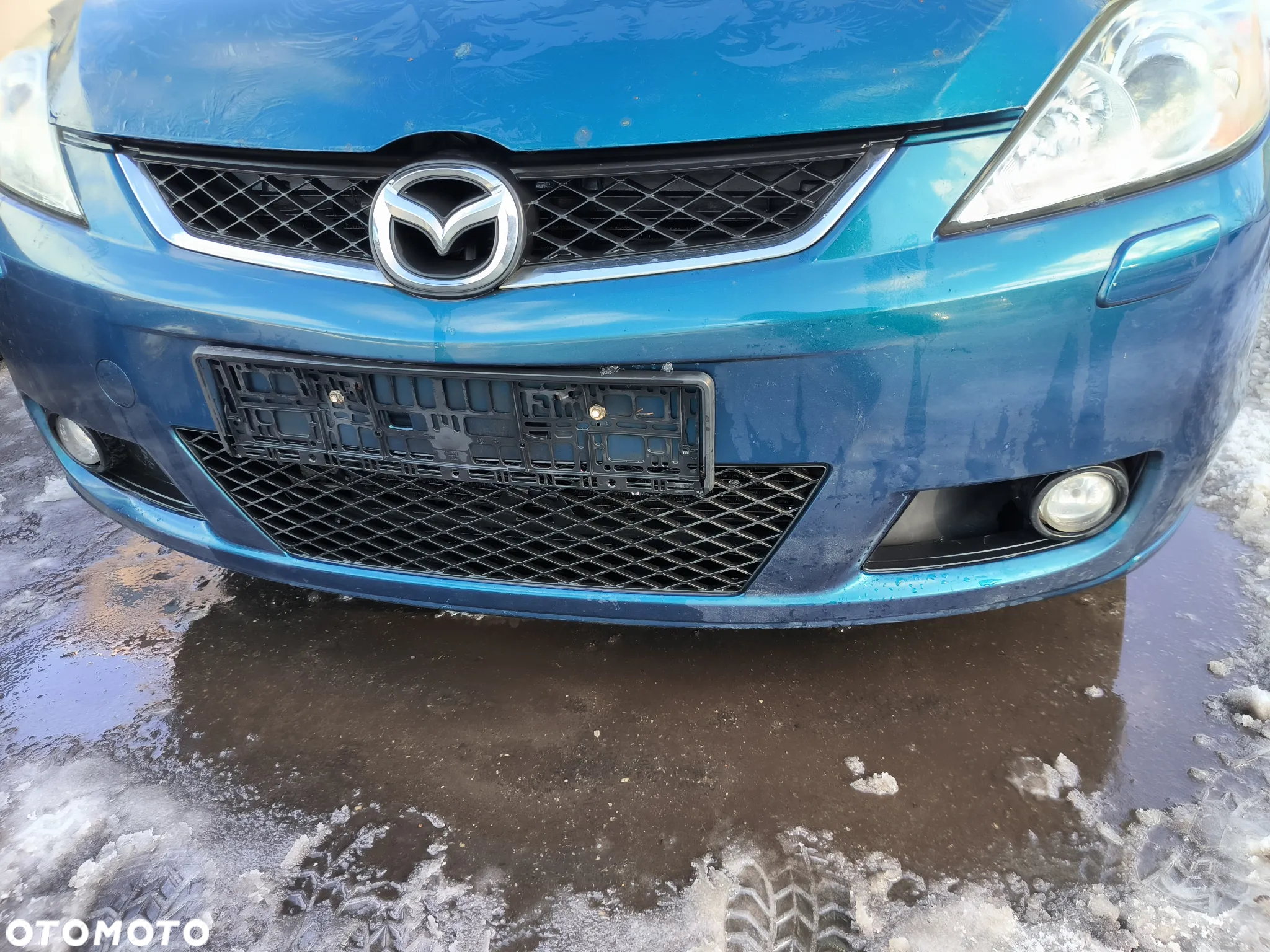 Zderzak przedni przód Mazda 5 I 32C xenon - 2