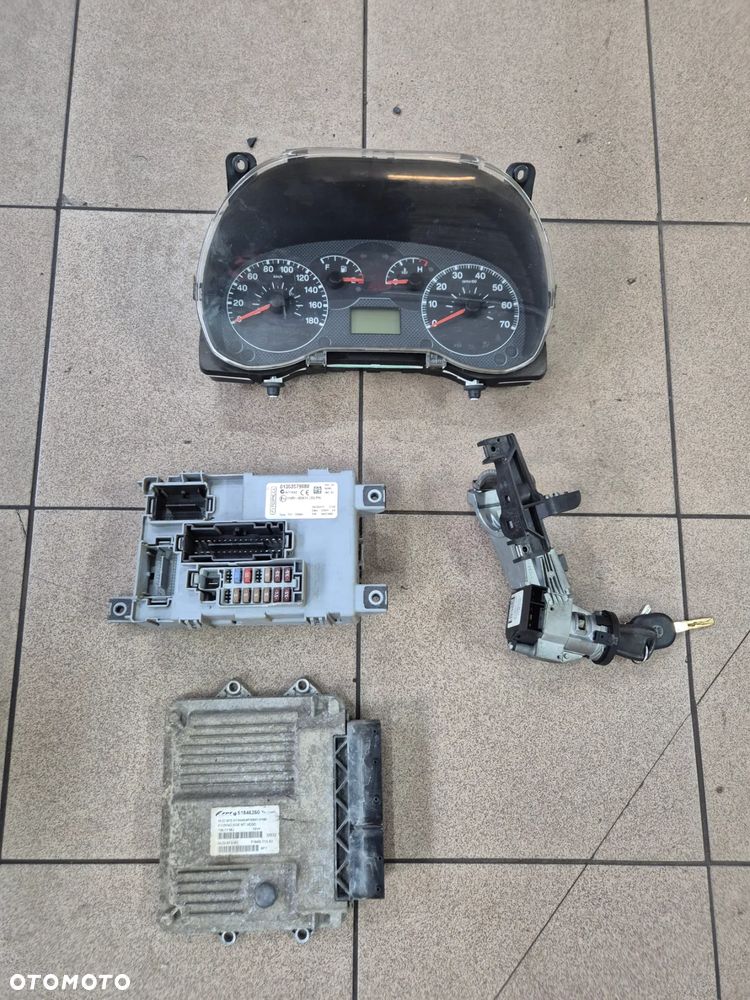 ZESTAW STARTOWY KOMPUTER BSI STACYJKA LICZNIK FIORINO IV NEMO BIPPER 1.3 MJ 08r.+ EURO 4 - 1