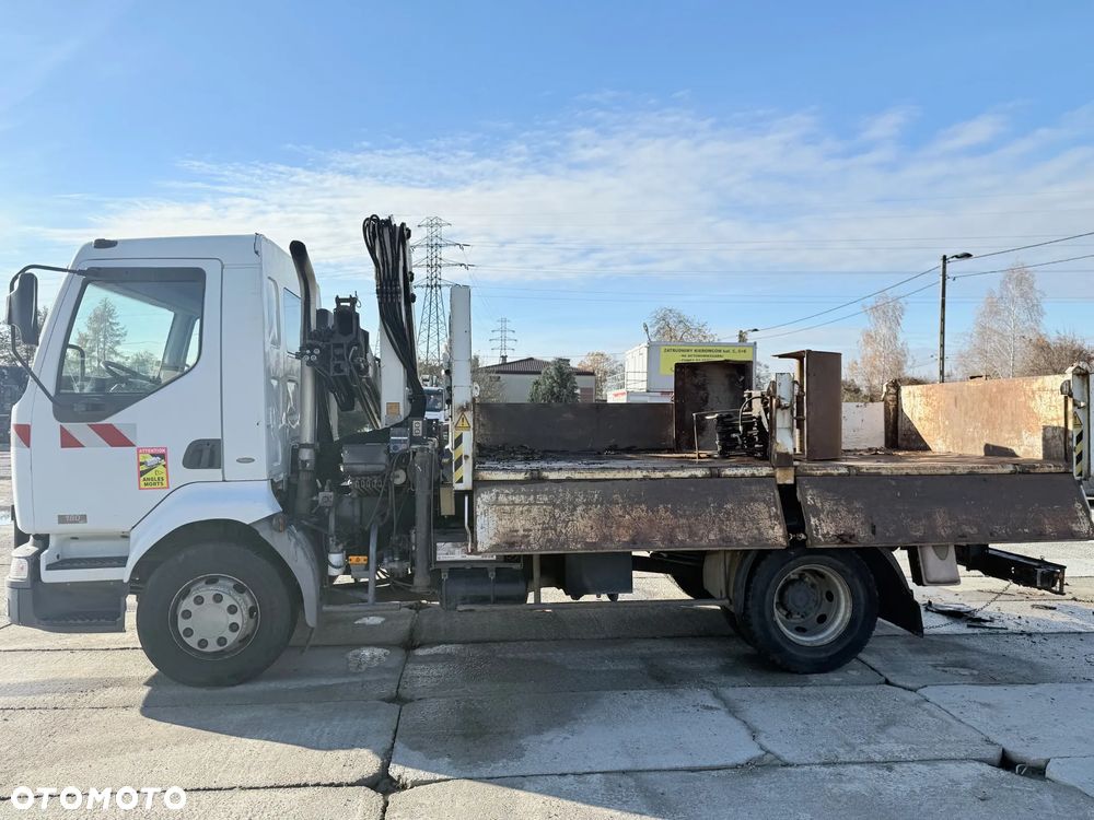 Renault MIDLUM 180 dci Wywrotka+HDS+2 Łyżki - 8