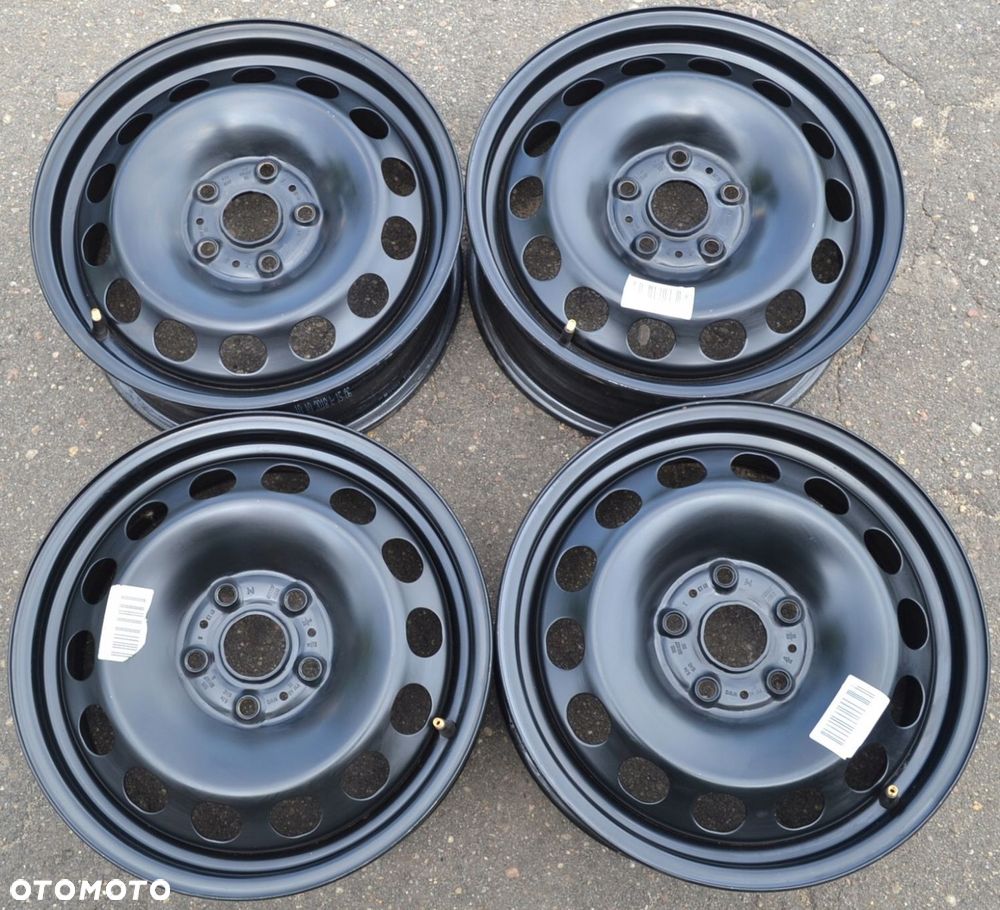 FELGI STALOWE VW SKODA AUDI SEAT 5x112 6J16 ET 48 x4szt F-443 - 1