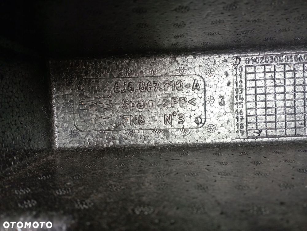 SEAT IBIZA IV 4 6J KOMBI STYROPIAN PIANKA WKŁAD BAGAŻNIKA 6J8867710A - 5