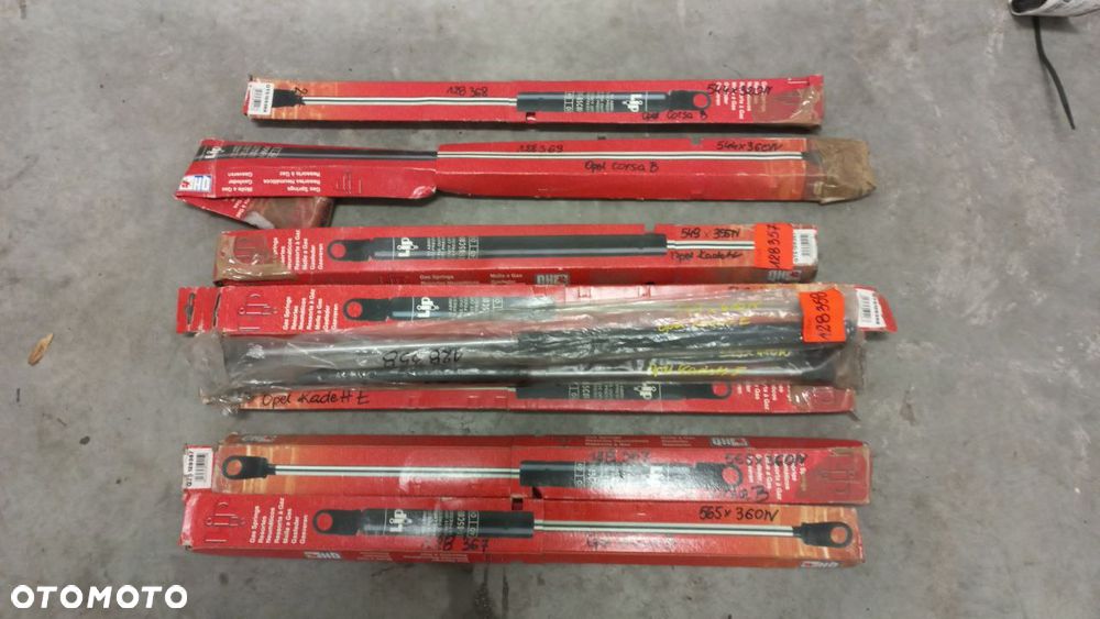 OPEL SAAB SIŁOWNIKI MASKI PRZÓD, KLAPY TYŁ HB SEDAN KOMBI + TIR - 8