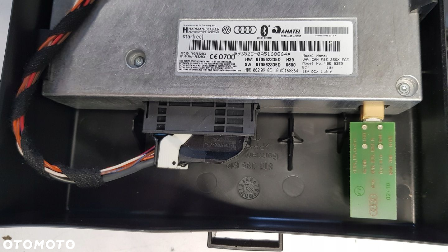 moduł bluetooth Audi A4 B8 8T0862335D - 2