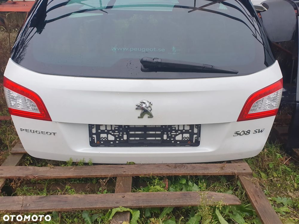 KLAPA BAGAŻNIKA PEUGEOT 508 LAK KWED - 2