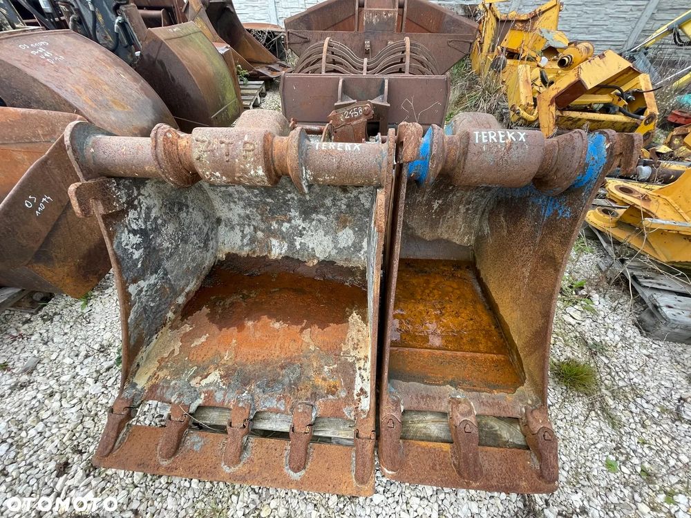 Łyżka do koparki 80CM 50CM Terex TW 70 80 110 32 TL Oryginał Szybkozłącze kopania Nowy Model - 5