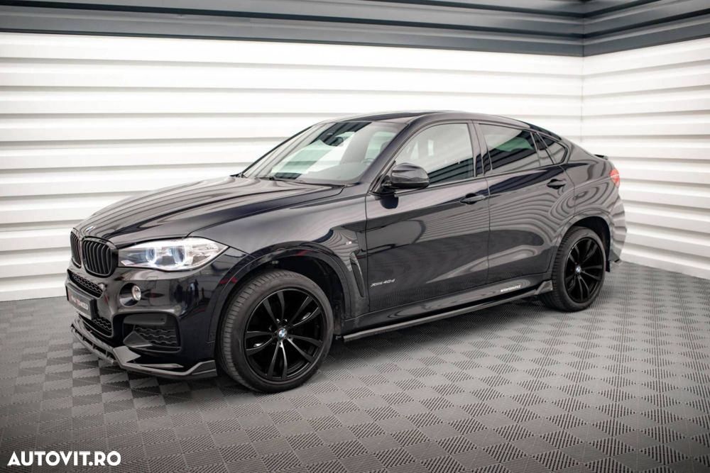 Pachet Exterior Prelungiri compatibil cu BMW X6 F16 M Pack Maxton Design - 8