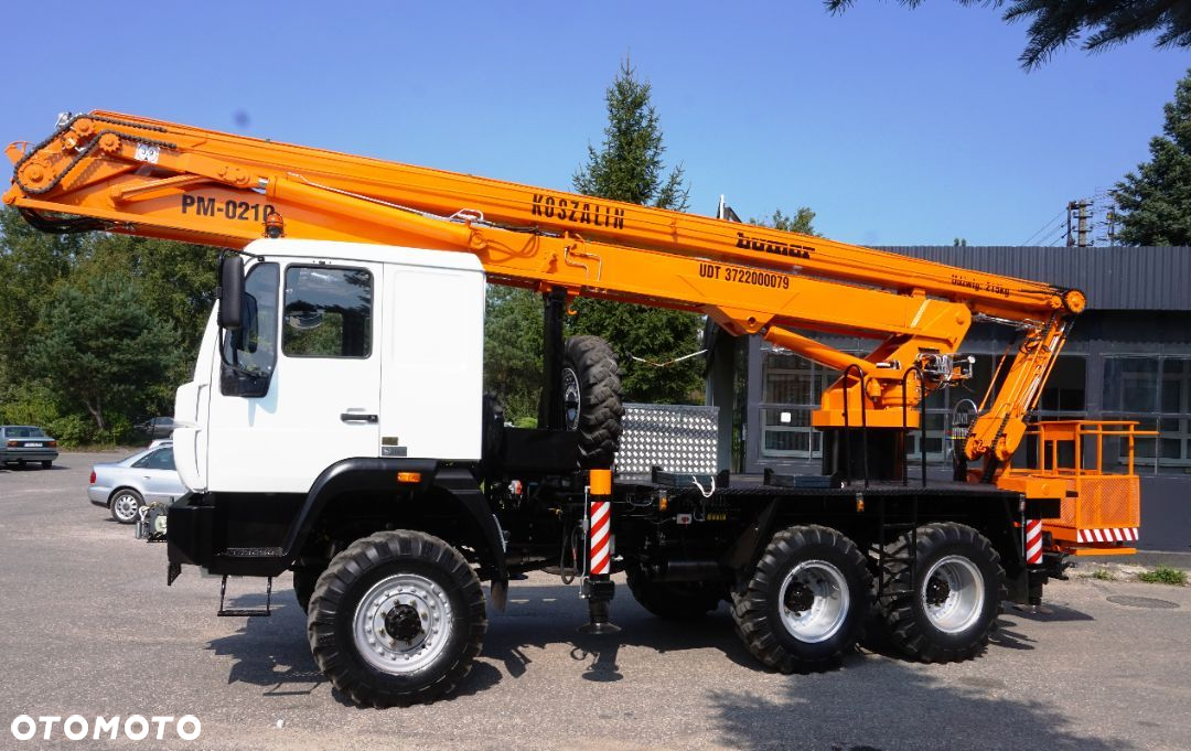 Star 266 M 6x6 MAN PODNOŚNIK KOSZOWY PMO 210 P-184H - 3